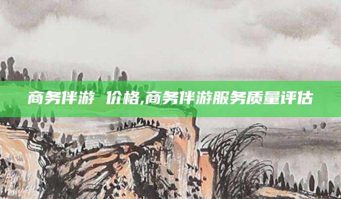 咸宁商务伴游 价格,商务伴游服务质量评估